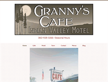 Tablet Screenshot of grannyscafe.net